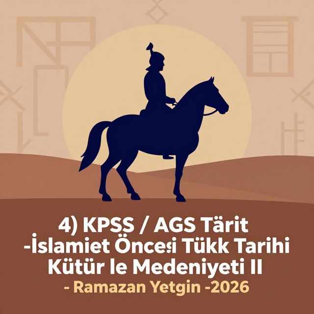 İslamiyet Öncesi Türk Kültür ve Medeniyeti II