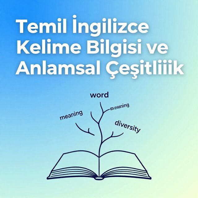 Temel İngilizce Kelime Bilgisi ve Anlamsal Çeşitlilik