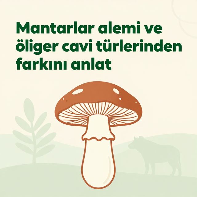 Mantarlar Alemi: Bitki mi, Hayvan mı, Yoksa Başka Bir Şey mi?