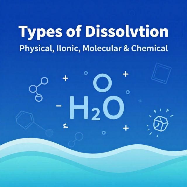 Types of Dissolution and Solution Concentration