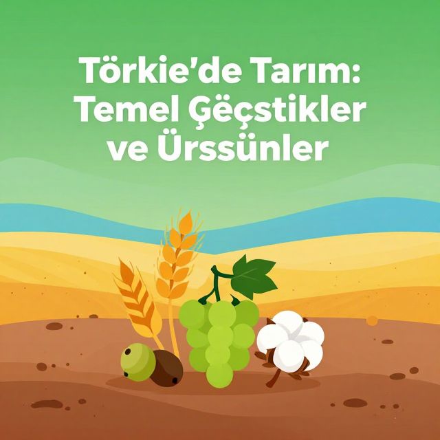 Türkiye'de Tarım: Temel Özellikler ve Ürünler