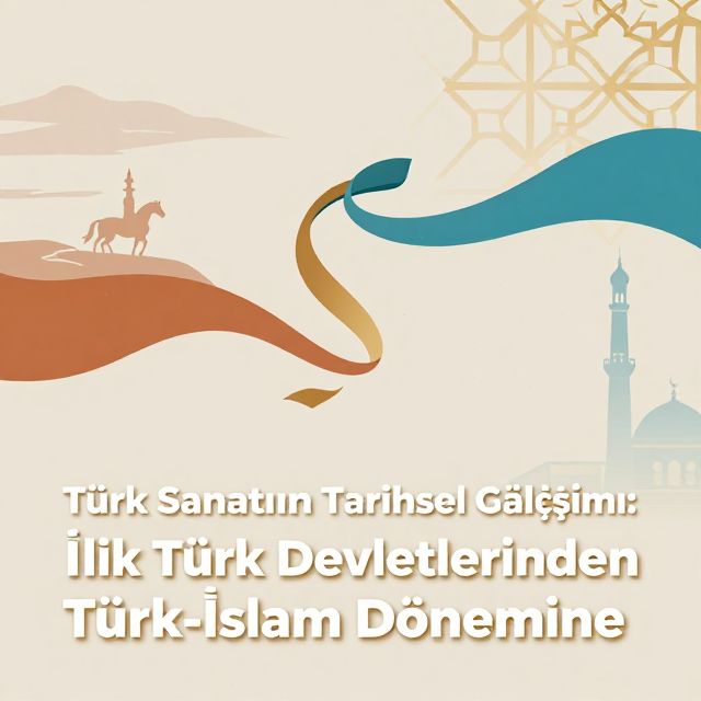 Türk Sanatının Tarihsel Gelişimi: İlk Türk Devletlerinden Türk-İslam Dönemine - kapak