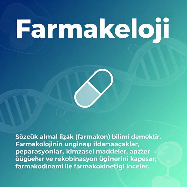 Farmakolojiye Giriş: İlaç Biliminin Temelleri