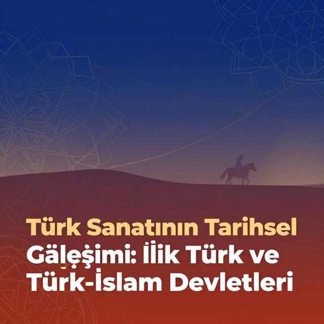 Türk Sanatının Tarihsel Gelişimi: İlk Türk ve Türk-İslam Devletleri