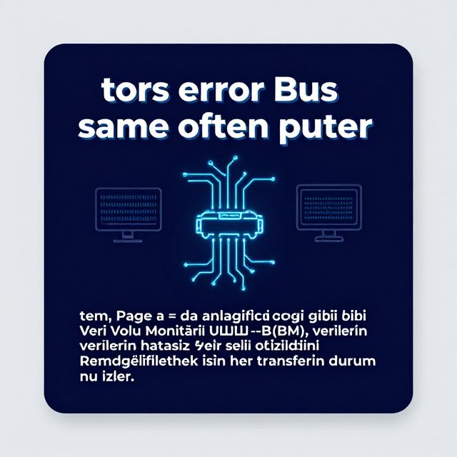 Veri Yolu Monitörü ve Görev Bilgisayarı