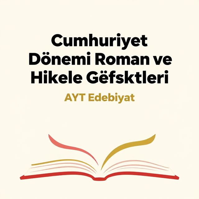 Cumhuriyet Dönemi Roman ve Hikaye Özellikleri