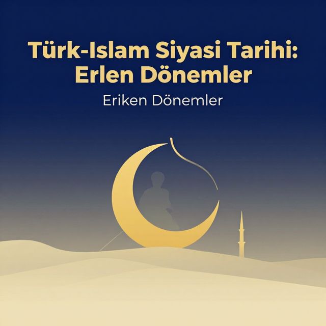 Türk-İslam Siyasi Tarihi: Erken Dönemler - kapak