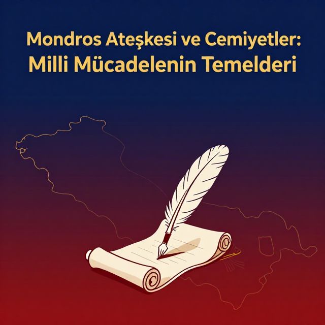 Mondros Ateşkesi ve Cemiyetler: Milli Mücadelenin Temelleri
