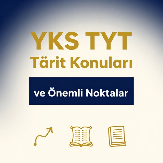 YKS TYT Tarih Konuları ve Önemli Noktalar - kapak