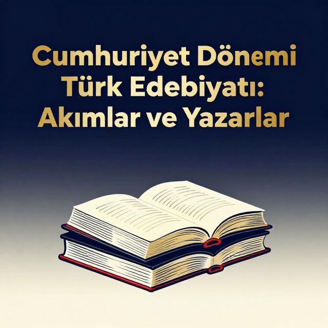 Cumhuriyet Dönemi Türk Edebiyatı: Akımlar ve Yazarlar
