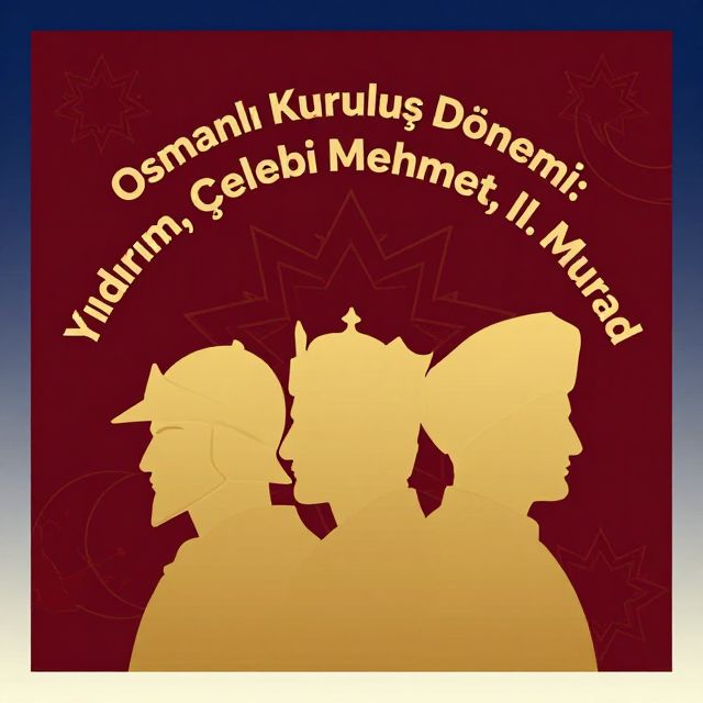 Osmanlı Kuruluş Dönemi: Yıldırım, Çelebi Mehmet, II. Murad