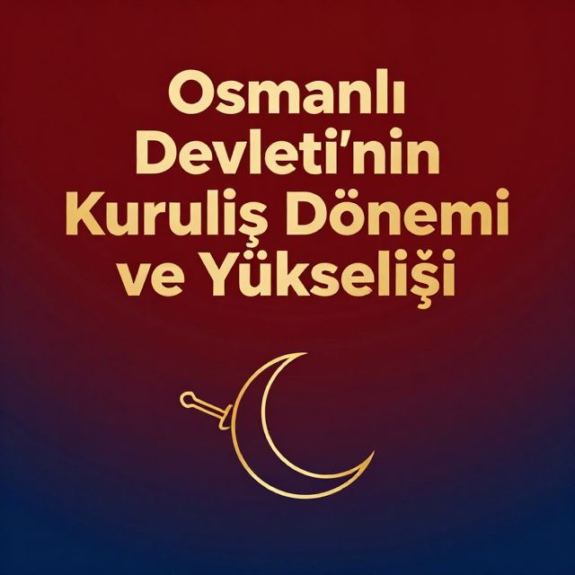 Osmanlı Devleti'nin Kuruluş Dönemi ve Yükselişi