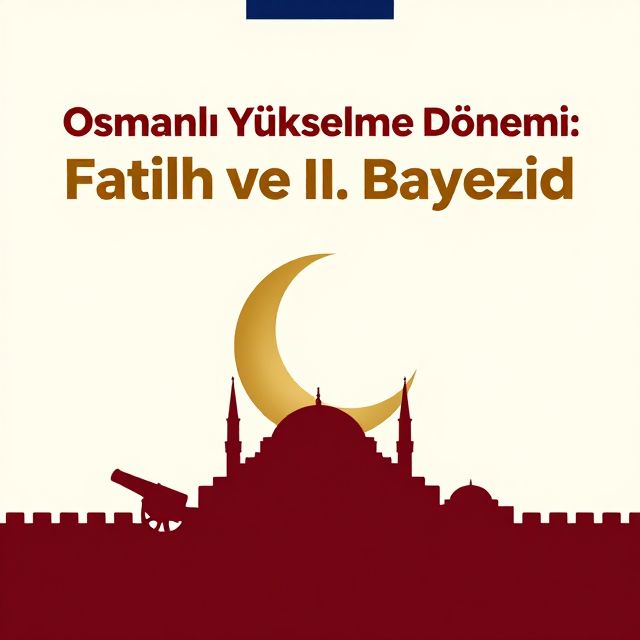 Osmanlı Yükselme Dönemi: Fatih ve II. Bayezid
