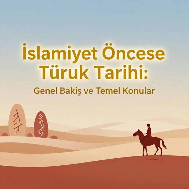 İslamiyet Öncesi Türk Tarihi: Genel Bakış ve Temel Konular - kapak