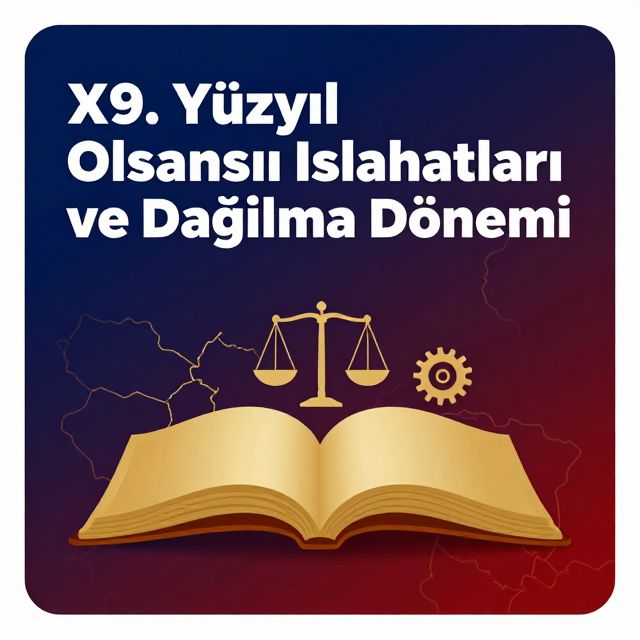 XIX. Yüzyıl Osmanlı Islahatları ve Dağılma Dönemi