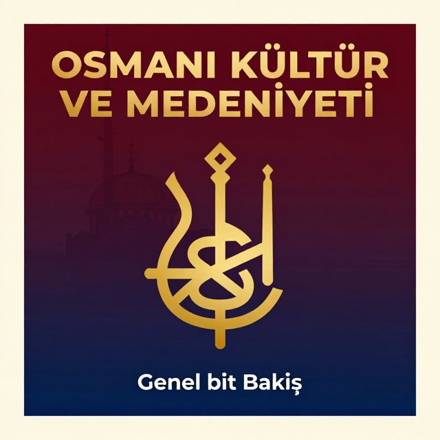 Osmanlı Kültür ve Medeniyeti: Genel Bir Bakış - kapak