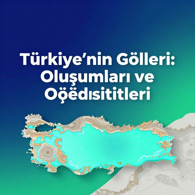 Türkiye'nin Gölleri: Oluşumları ve Özellikleri