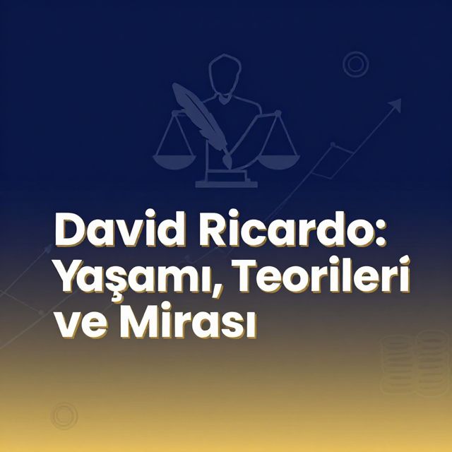 David Ricardo: Yaşamı, Teorileri ve Mirası
