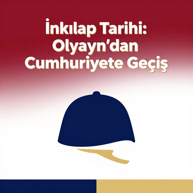 İnkılap Tarihi: Osmanlı'dan Cumhuriyete Geçiş