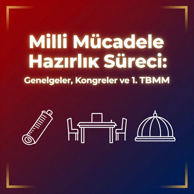 Milli Mücadele Hazırlık Süreci: Genelgeler, Kongreler ve 1. TBMM