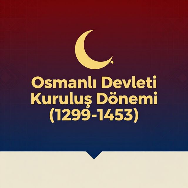 Osmanlı Devleti Kuruluş Dönemi (1299-1453)