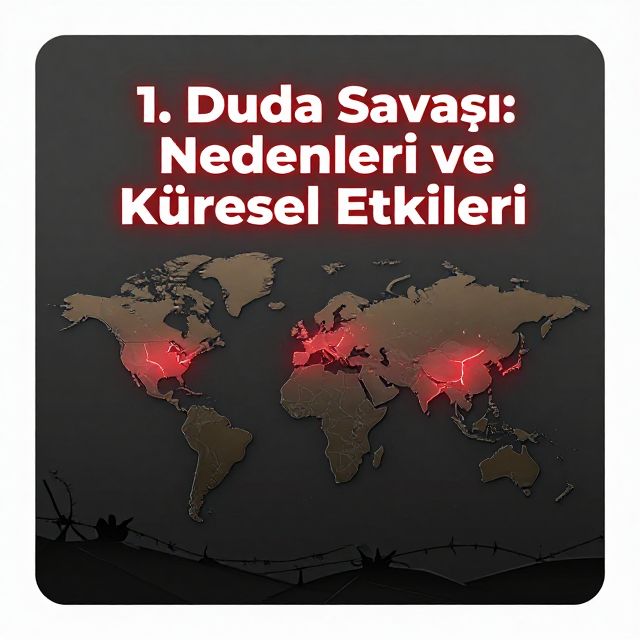 1. Dünya Savaşı: Nedenleri ve Küresel Etkileri - kapak