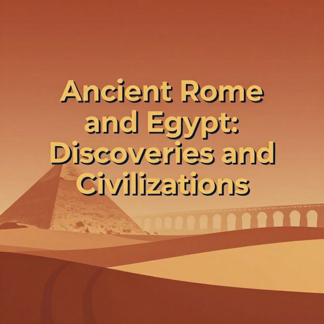 Ancient Rome and Egypt: Discoveries and Civilizations