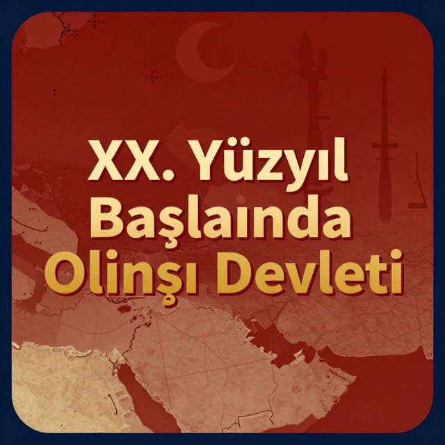 XX. Yüzyıl Başlarında Osmanlı Devleti