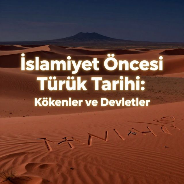 İslamiyet Öncesi Türk Tarihi: Kökenler ve Devletler