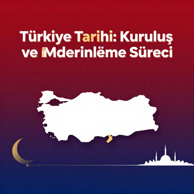 Türkiye Tarihi: Kuruluş ve Modernleşme Süreci