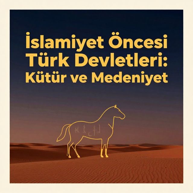 İslamiyet Öncesi Türk Devletleri: Kültür ve Medeniyet
