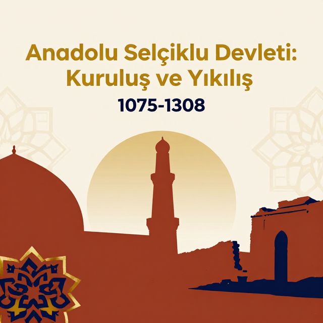 Anadolu Selçuklu Devleti: Kuruluş ve Yıkılış
