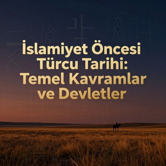 İslamiyet Öncesi Türk Tarihi: Temel Kavramlar ve Devletler