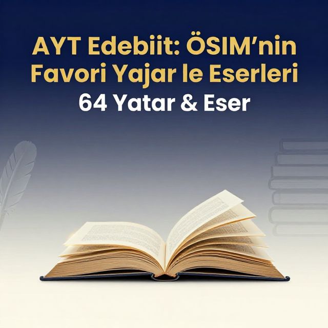 AYT Edebiyat: ÖSYM'nin Favori Yazar ve Eserleri