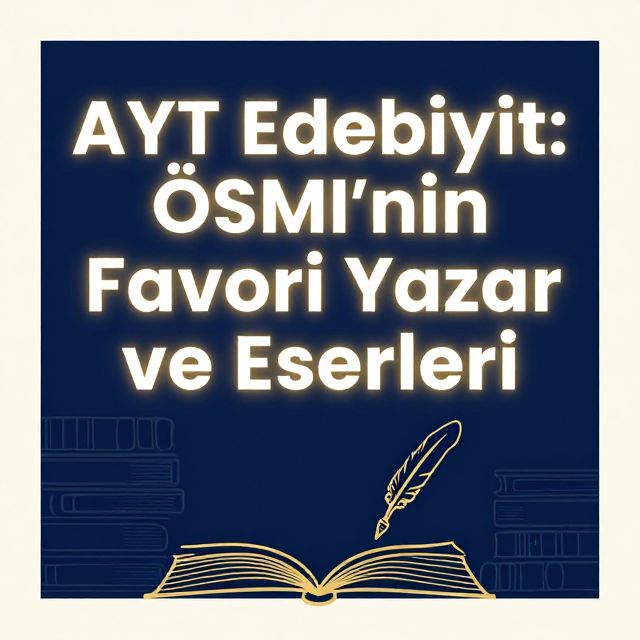 AYT Edebiyat: ÖSYM'nin Favori Yazar ve Eserleri