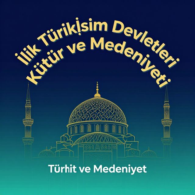 İlk Türk İslam Devletleri Kültür ve Medeniyeti