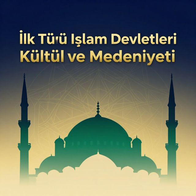 İlk Türk İslam Devletleri Kültür ve Medeniyeti