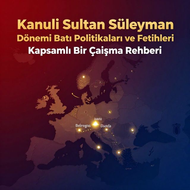 Kanuni Sultan Süleyman'ın Batı Politikaları ve Fetihleri