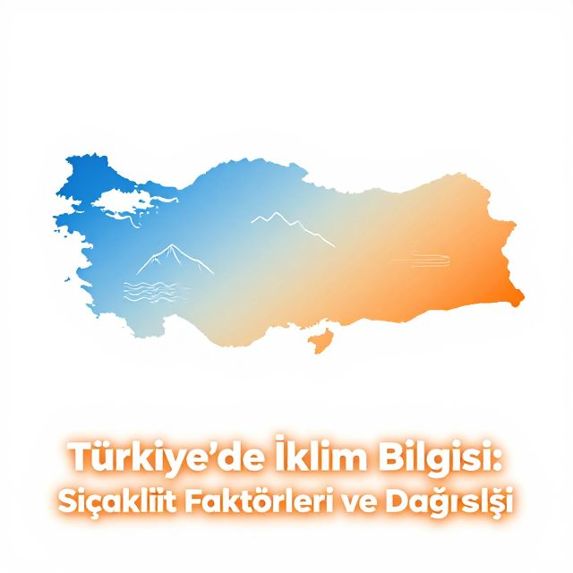 Türkiye'de İklim Bilgisi: Sıcaklık Faktörleri ve Dağılışı