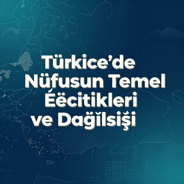 Türkiye'de Nüfusun Temel Özellikleri ve Dağılışı