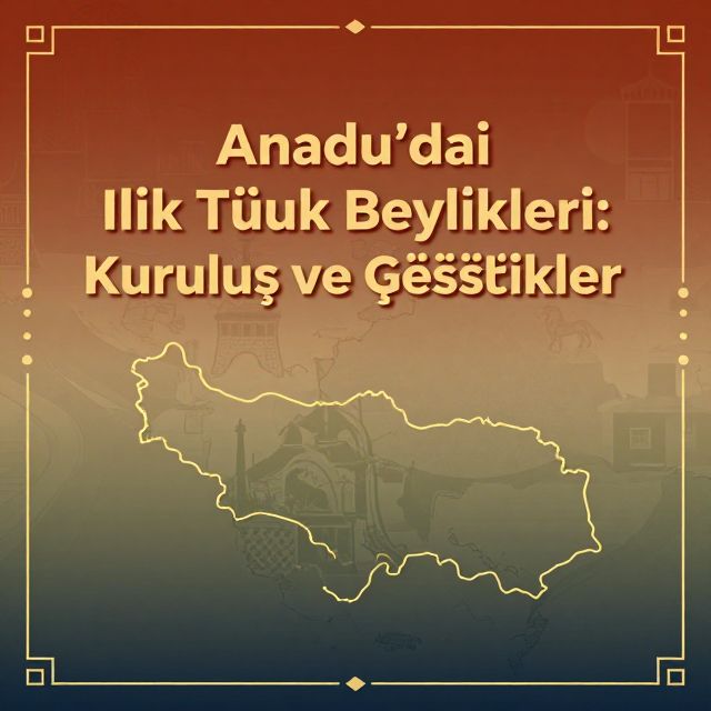 Anadolu'daki İlk Türk Beylikleri: Kuruluş ve Özellikler