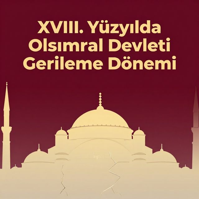 XVIII. Yüzyılda Osmanlı Devleti Gerileme Dönemi