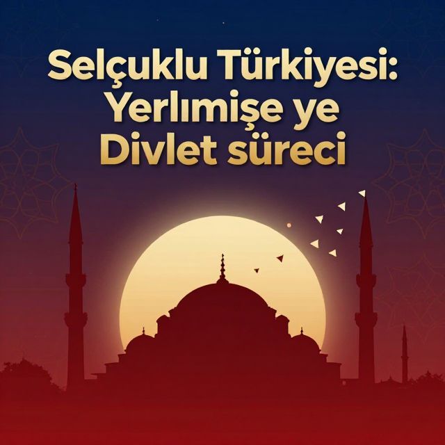 Selçuklu Türkiyesi: Yerleşme ve Devlet Süreci