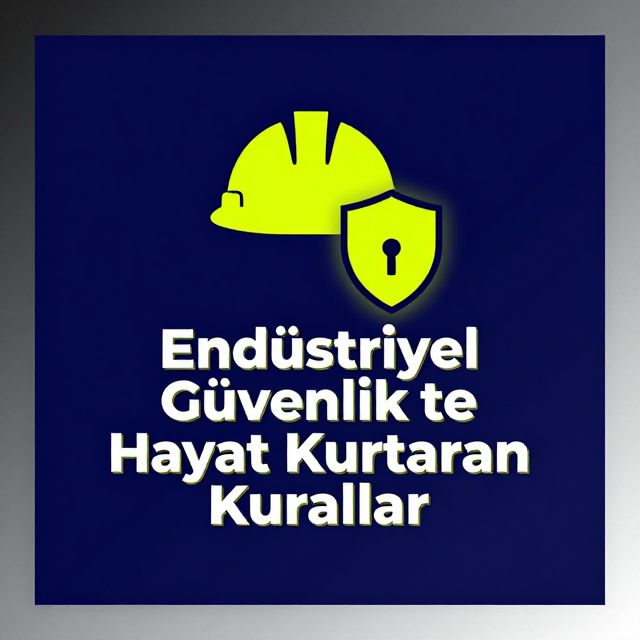 Endüstriyel Güvenlikte Hayat Kurtaran Kurallar