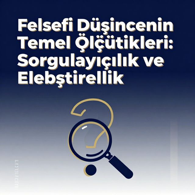 Felsefi Düşüncenin Temel Özellikleri: Sorgulayıcılık ve Eleştirellik