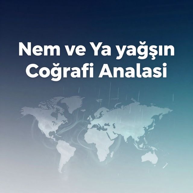 Nem ve Yağışın Coğrafi Analizi