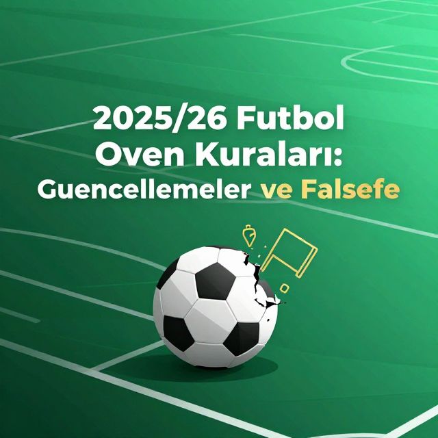 2025/26 Futbol Oyun Kuralları: Güncellemeler ve Felsefe