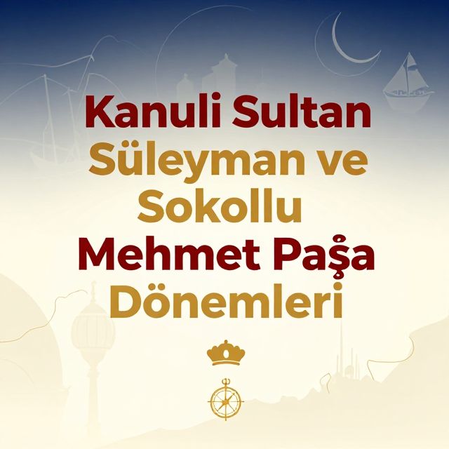 Kanuni Sultan Süleyman ve Sokollu Mehmet Paşa Dönemleri