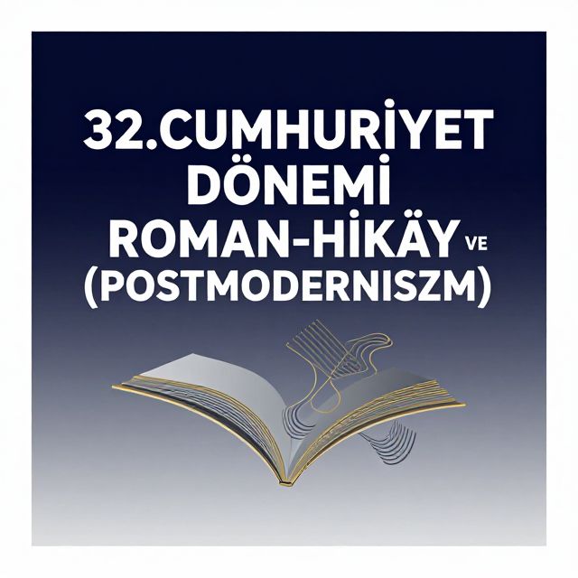 Cumhuriyet Dönemi Roman-Hikâye: Modernizm ve Postmodernizm