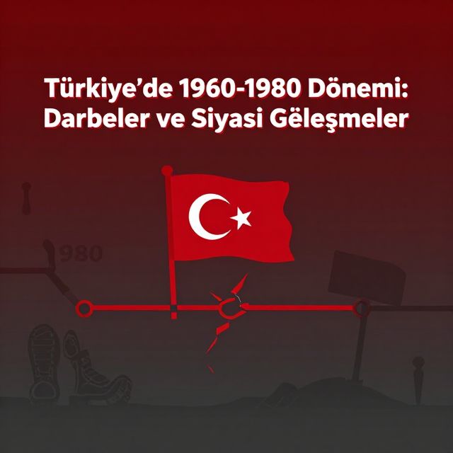 Türkiye'de 1960-1980 Dönemi: Darbeler ve Siyasi Gelişmeler